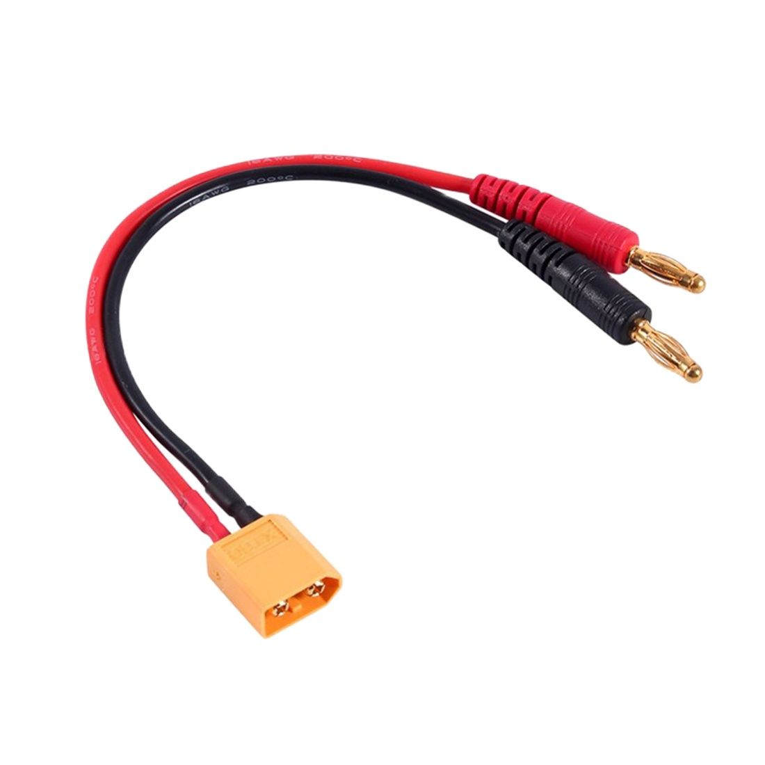 Balance Charger Rc - Silikondraht 4,0 mm Bananenstecker auf XT60