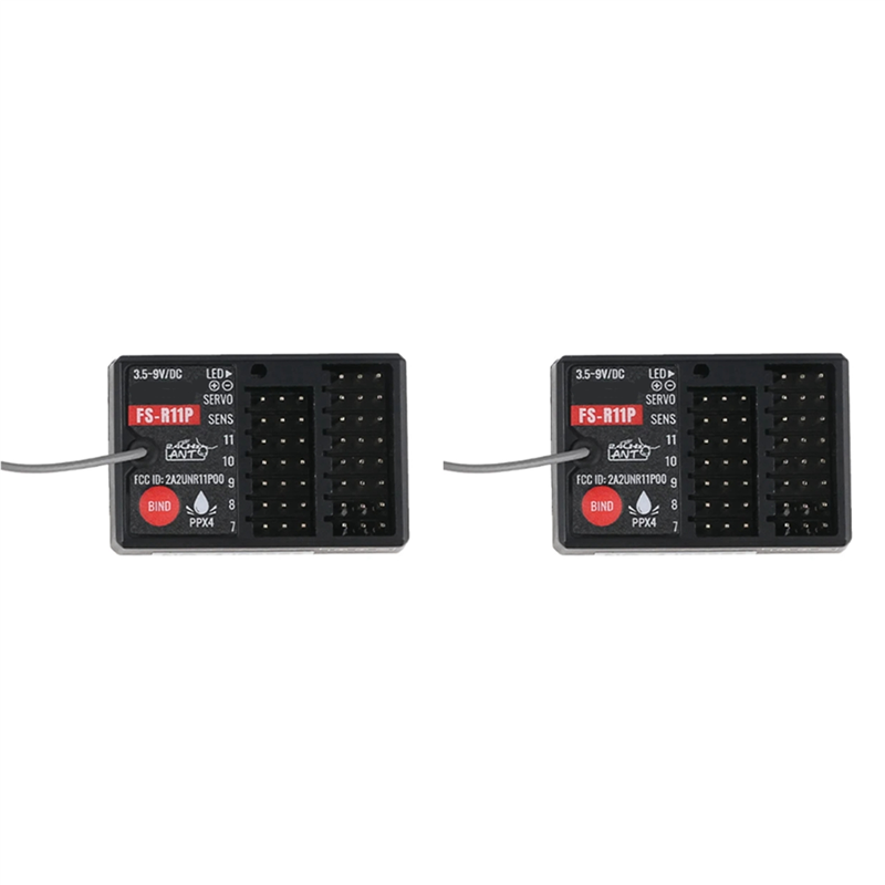 Flysky Transmitter - 2X FS-R11P Empfänger für FLYSKY G11P