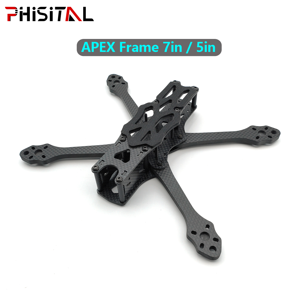 5 Inch Propeller - APEX-Rahmen, 7 Zoll/6 Zoll/5 Zoll, Carbonfaser-Quadcopter-Rahmen-Set