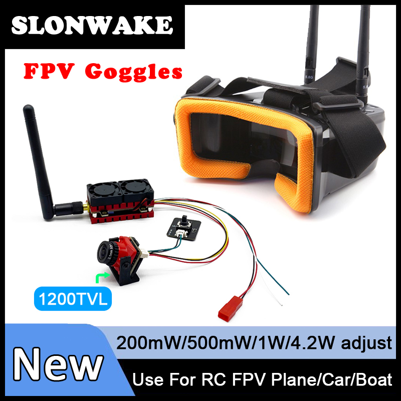 Fpv Goggles - SLONWAKE 5,8G 48CH 4,2W VTX Sender