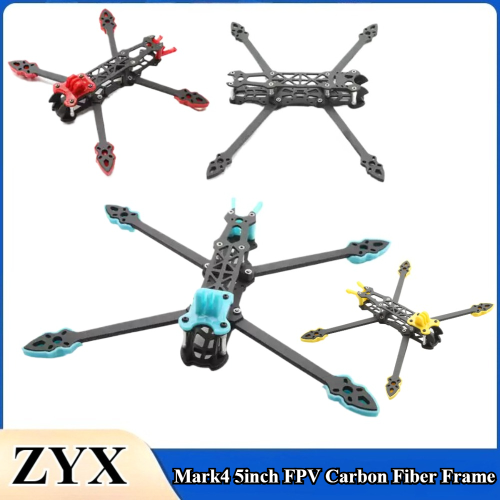 Carbon Fiber Drone Frame - 1 Stück Mark4 5-Zoll-FPV-Carbonfaser-Rahmen, 225 mm