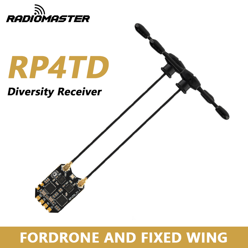 Analog Fpv Camera - RadioMaster RP4TD ExpressLRS 2,4GHz Diversity-Empfänger mit