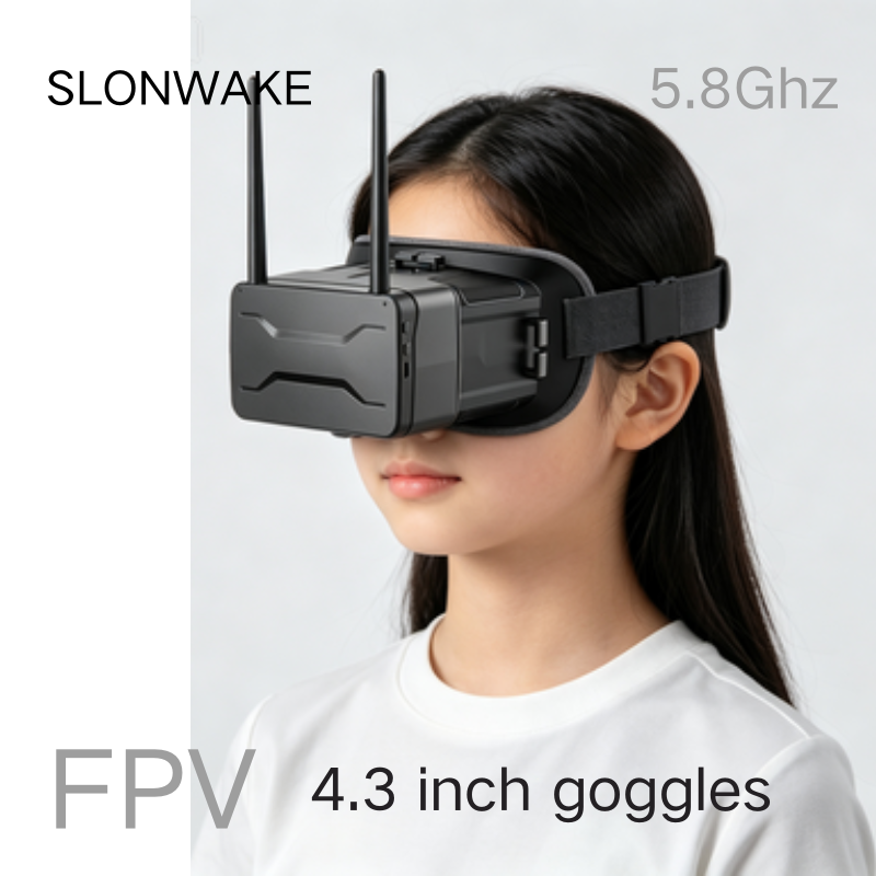 Fpv Goggles - 5.8G FPV-Brille 4,3 Zoll 480*272 Pixel
