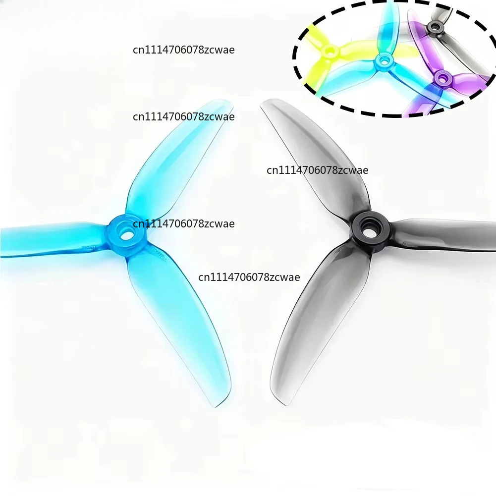 5 Inch Propeller - 4 Paar HQPROP 5X4.3X3 V2S Polycarbonat