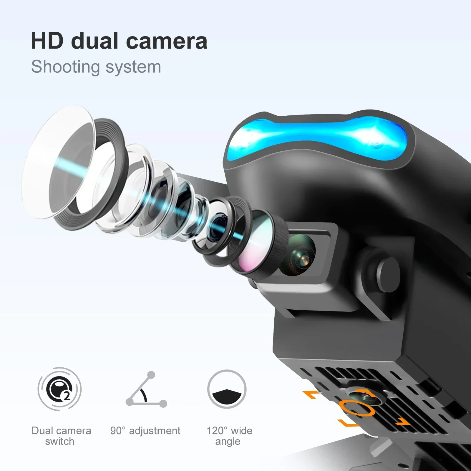 Neue E99 Pro HD 4K Drone Dual  – Brushed Drone Motor Bewertung und Preis