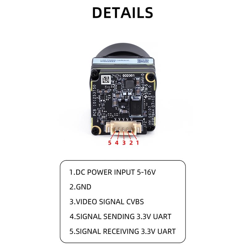 ABZW Wärmebildkamera-Modul mit – Analog Fpv Camera Bewertung und Preis