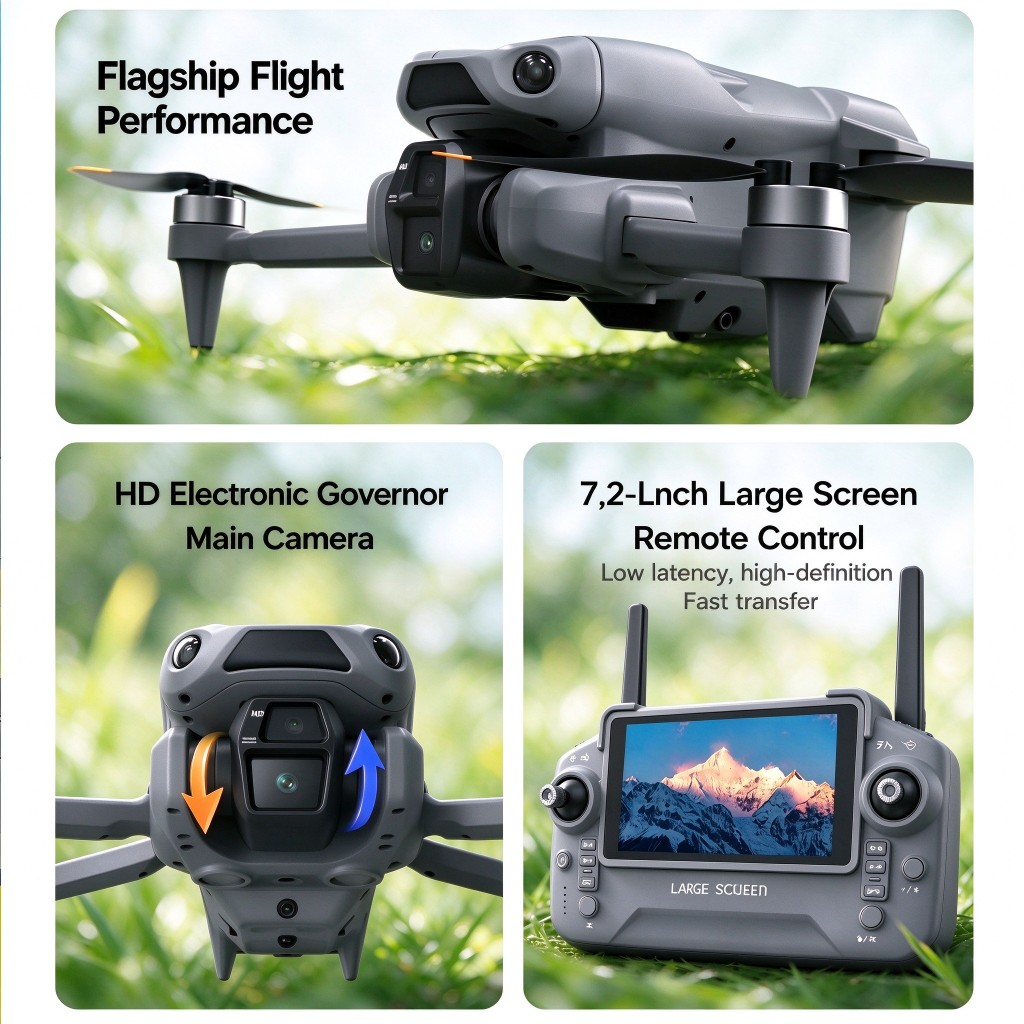 Neue LF682 MAX GPS-Drohne Prof – Brushed Drone Motor Bewertung und Preis
