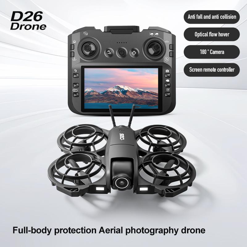 D26 Drohne 4K Luftbild-HD 180  – Brushed Drone Motor Bewertung und Preis