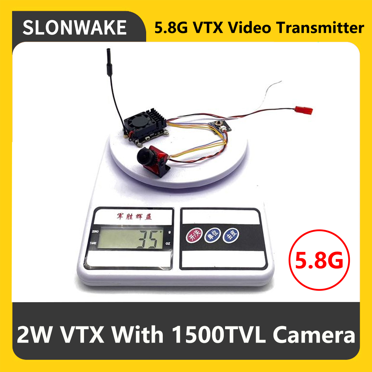 SLONWAKE 5.8G 2000mW FPV VTX S – Drone Frame Bewertung und Preis