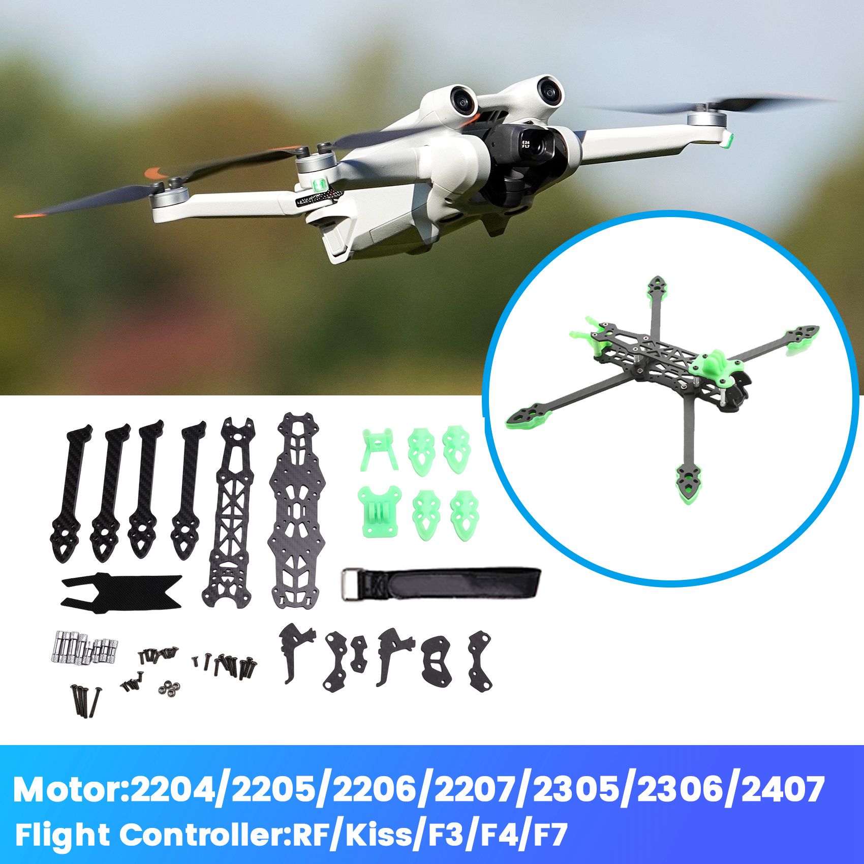 YSUN-MARK4-HD Mark 4 HD 5-Zoll – Carbon Fiber Drone Frame Bewertung und Preis