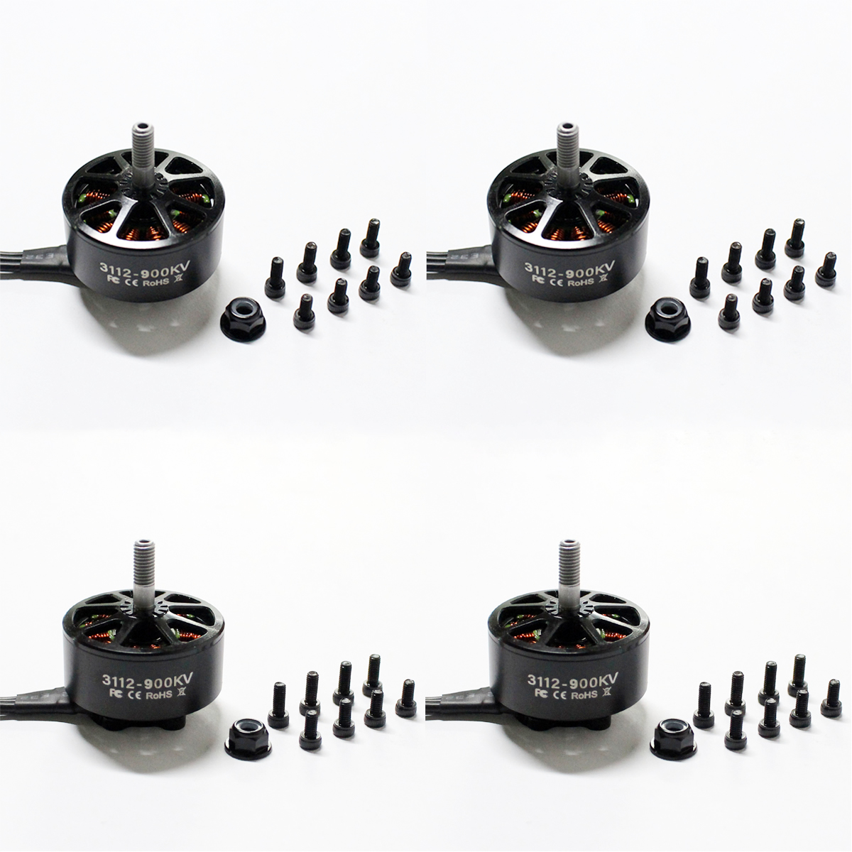 1/4PCS 3112 900KV Bürstenloser – Brushed Drone Motor Bewertung und Preis