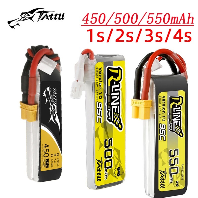 3Pcs NEUE TATTU 450/500/550mAh – Lipo Battery 4S Bewertung und Preis