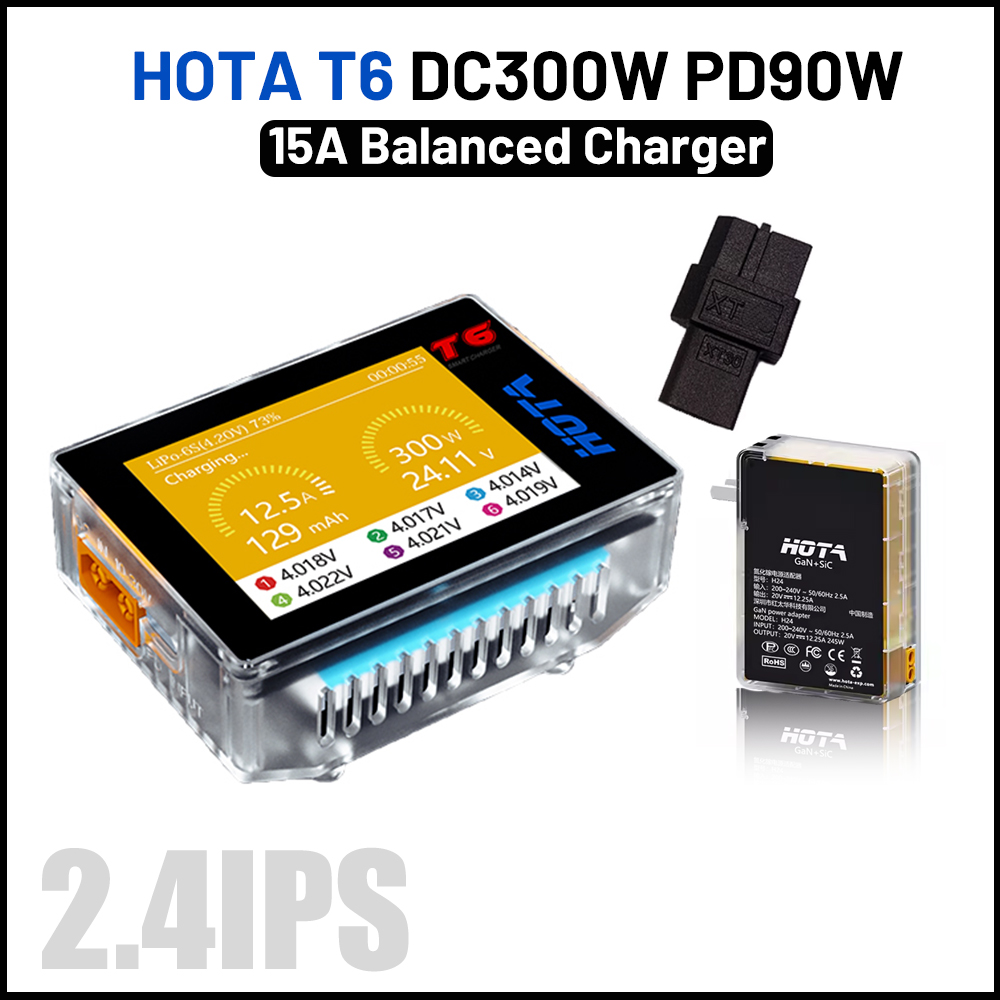 Hota t6 300w intelligentes Lad – Balance Charger Rc Bewertung und Preis